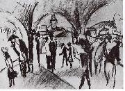 August Macke Arcade in Thun oil painting reproduction